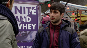 Leo market stall Whitney Nite and whey