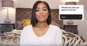 Tisha talked about Coronation Street