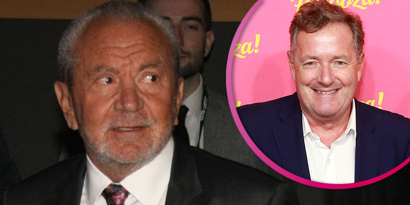 Alan Sugar Piers Morgan