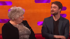 Miriam Margolyes and Daniel Radcliffe on The Graham Norton Show