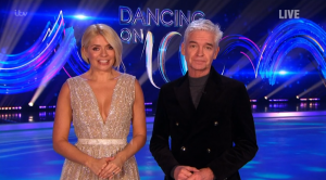 Holly Willoughby's boobs Dancing On Ice