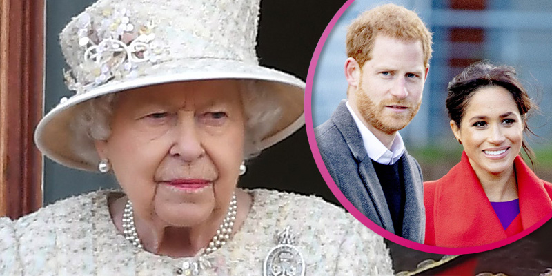 The Queen and Meghan/Harry