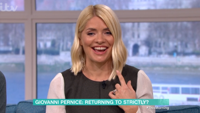 Holly Willoughby on This Morning