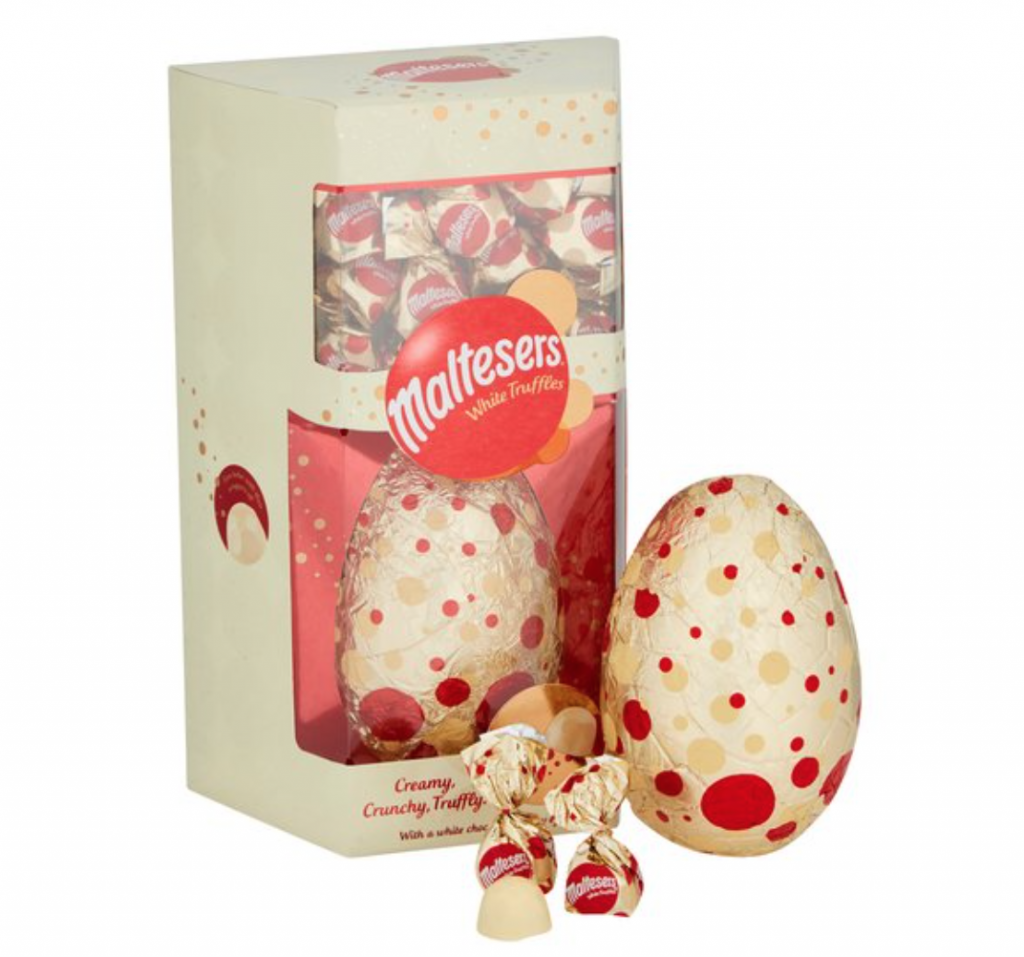 Fans go wild for Maltesers' White Truffle Easter egg Entertainment Daily