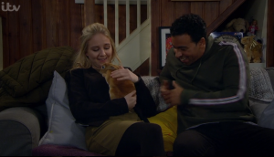 Jamie gave Ellis the advice to adopt a rabbit for Belle Emmerdale 