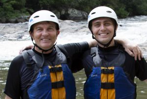 Bradley Walsh and Barney Walsh