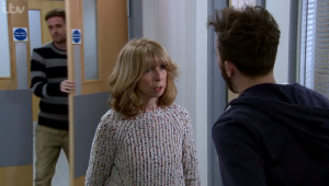 Gail mentioned Loose Women panellist Stacey Coronation Street