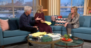 Claire King appeared on This Morning Holly Phil Emmerdale Kim Tate 