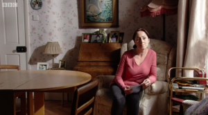 Sonia listens to Dot's message