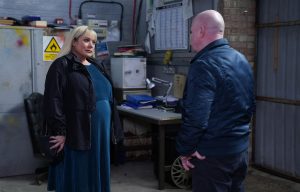 Sharon confronts Phil on Thursday - but does she go too far? (Credit: BBC)
