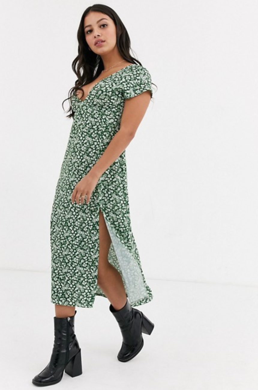 primark green dress