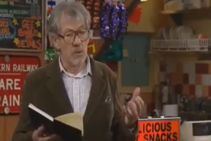 Coronation Street Ian McKellen Lionel Hipkis Mel Hutchwright
