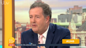 Piers Morgan on Good Morning Britain