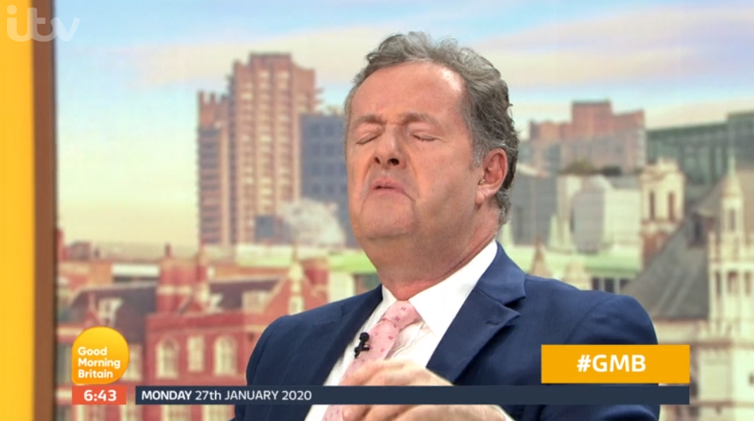 Piers Morgan on Good Morning Britain