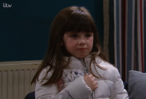 Amelia joined Emmerdale in 2014 Emmerdale
