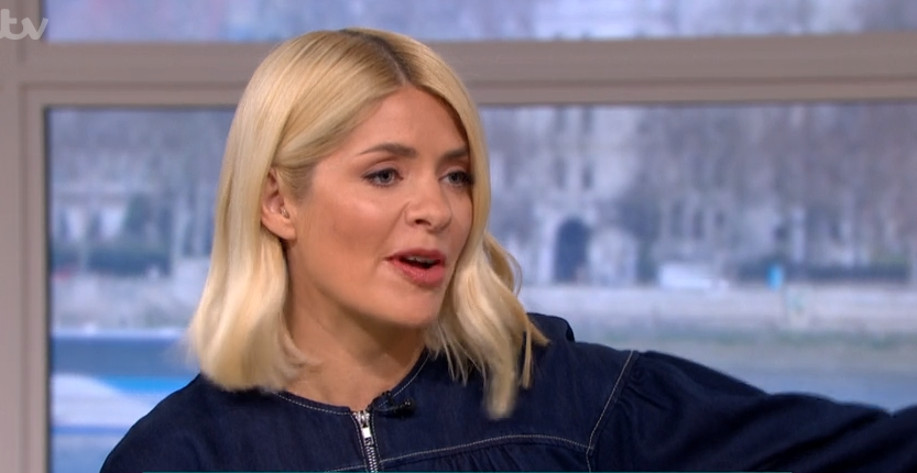Holly Willoughby on This Morning