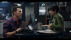 Jack and Clarissa had a fair few heart-to-hearts in this episode of Silent Witness (Credit: BBC)