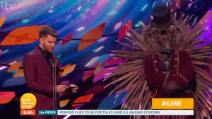 Joel Dommett at the NTAs