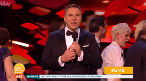 David Walliams hosting the NTAs