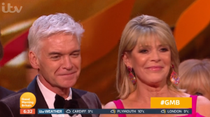 Ruth Langsford and Phillip Schofield at the NTAs