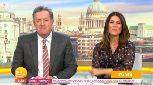 Piers Morgan and Susanna Reid