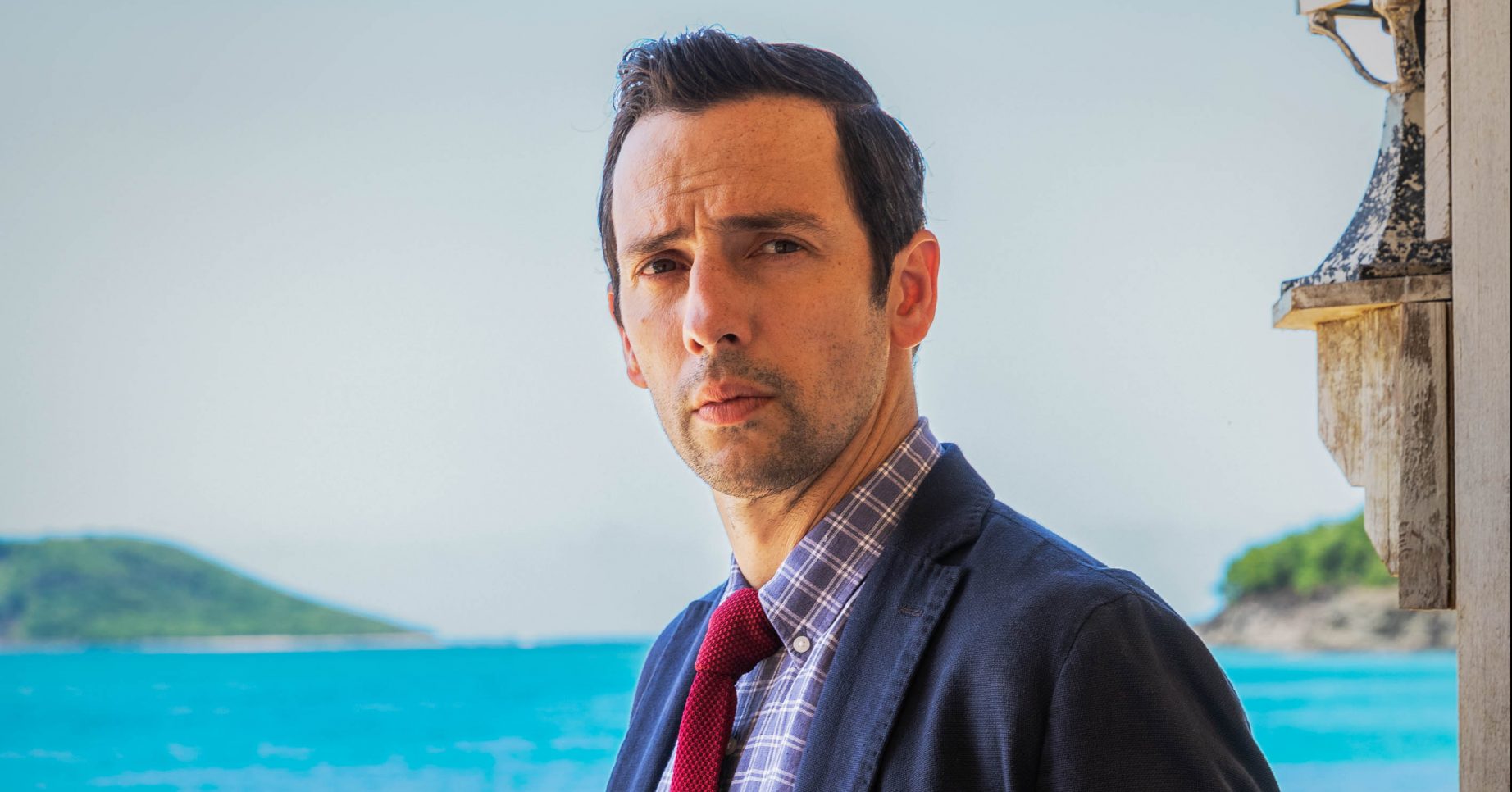 Death in Paradise Kelvin Fletcher joins Ralf Little