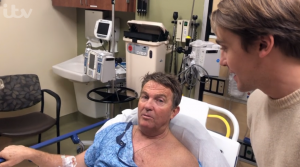 Bradley Walsh and Barney Walsh