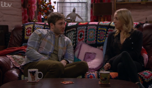 Jamie and Belle slept together the night Graham was murdered Emmerdale 