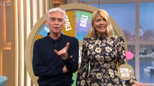 Phillip Schofield and Holly Willoughby on This Morning