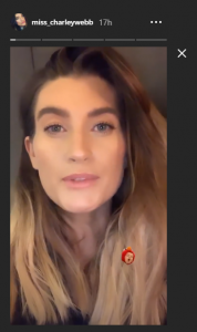 Charley Webb revealed she's exhausted 