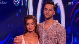 Maura Higgins on Dancing On Ice