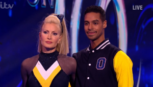 Caprice Bourret on Dancing On Ice