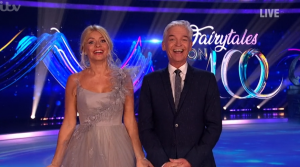 Holly Willoughby and Phillip Schofield on Dancing On Ice