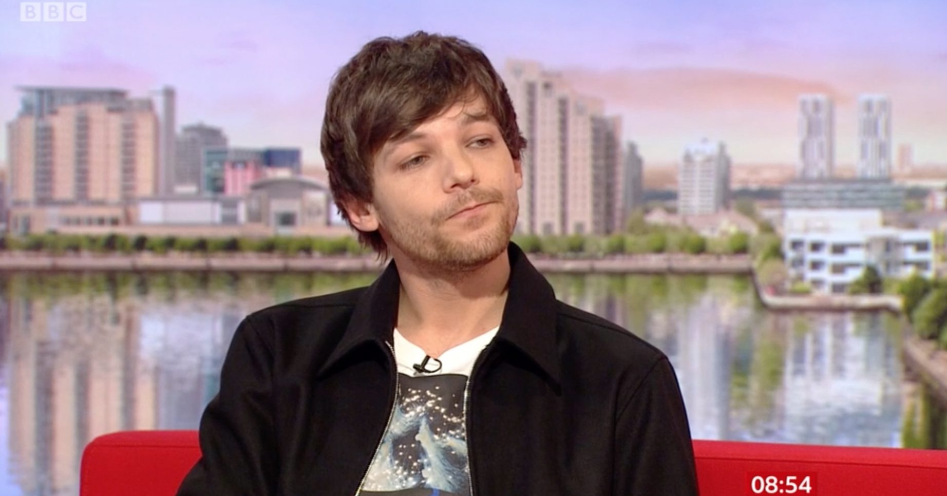 Louis Tomlinson BBC Breakfast