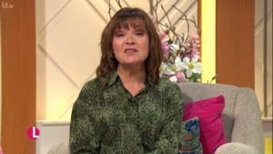 Lorraine said she wanted to know more about Caprice's 'strange' exit from Dancing on Ice (Credit: ITV)