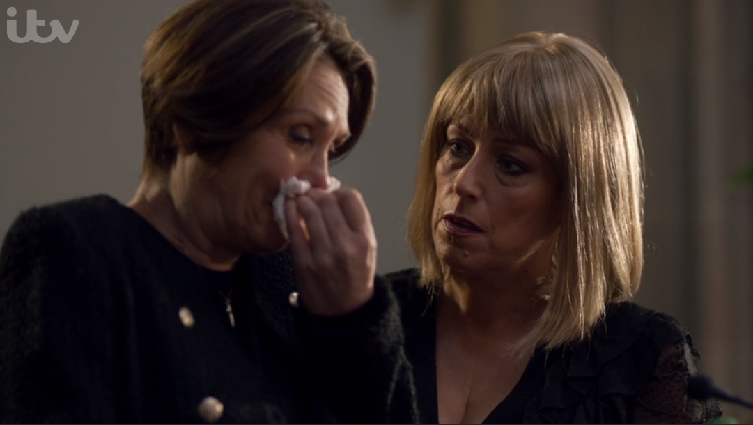 Sheila and Jenny in Cold Feet