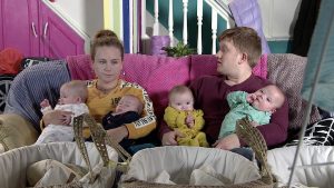 Gemma Chesney quads Coronation Street Aled Bryn Llio Carys