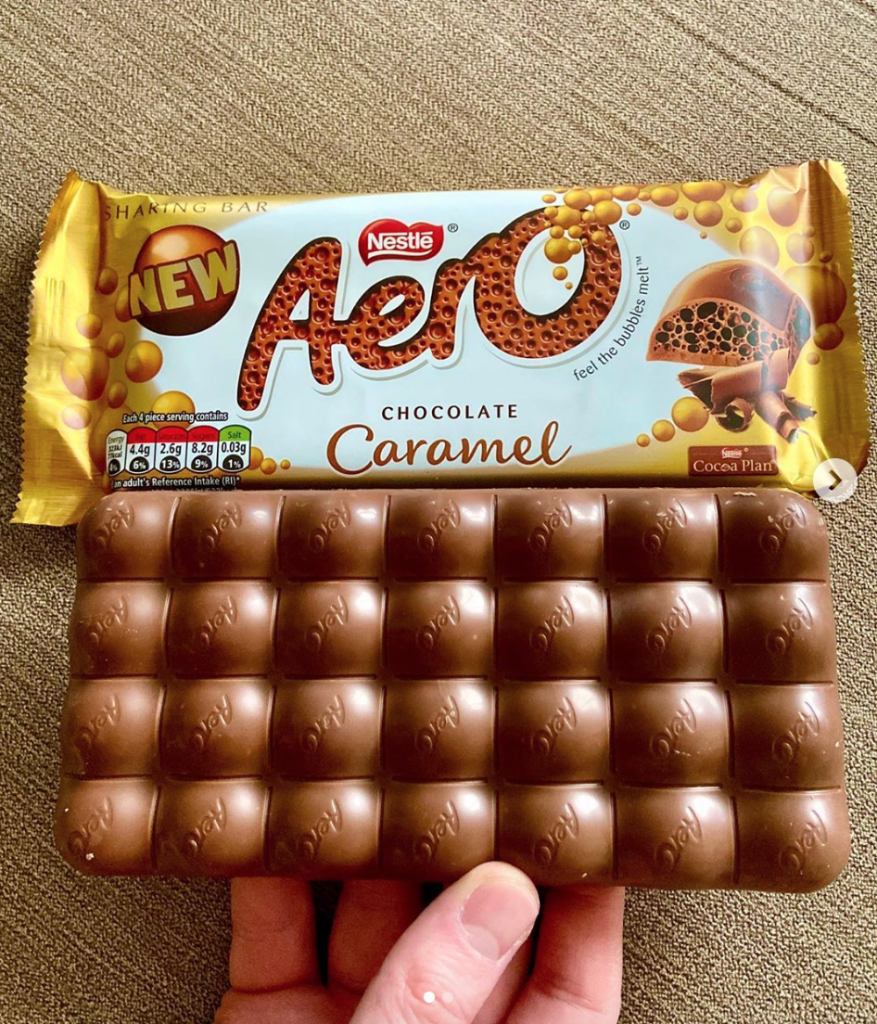 Chocoholics excited as Aero Caramel launches Entertainment Daily