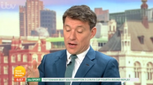 Ben Shephard on Good Morning Britain