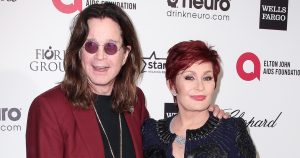 Ozzy Osbourne and Sharon Osbourne