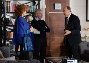 Claudia and Ken have moved into Stillwaters retirement complex (Credit: ITV)