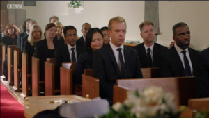 Duffy's funeral Casualty