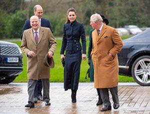 Price William, Kate Middleton and Prince Charles