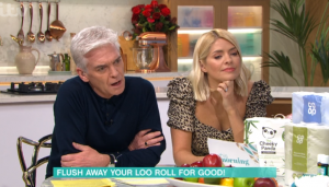 Phillip Schofield and Holly Willoughby on This Morning
