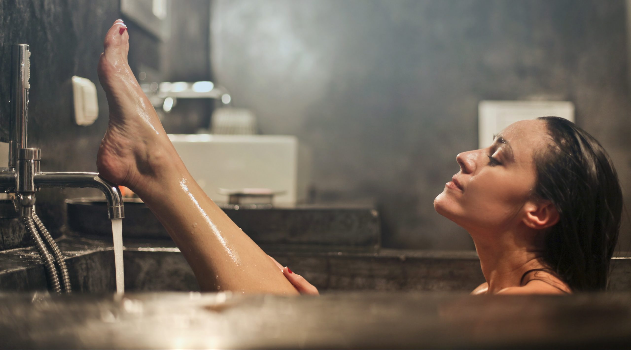 debate on sharing bath water with wife