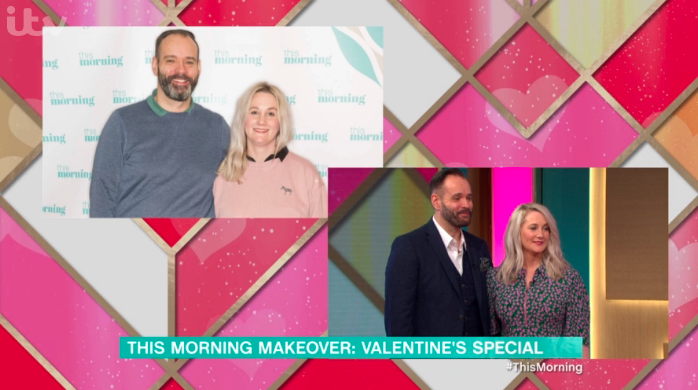 This Morning Valentine's makeover