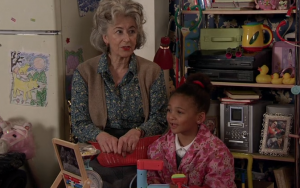 Evelyn played shops with Ruby Coronation Street