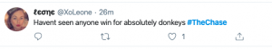 Tweet: 'absolute donkeys'
