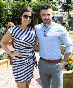 Sophie Austin and Shayne Ward