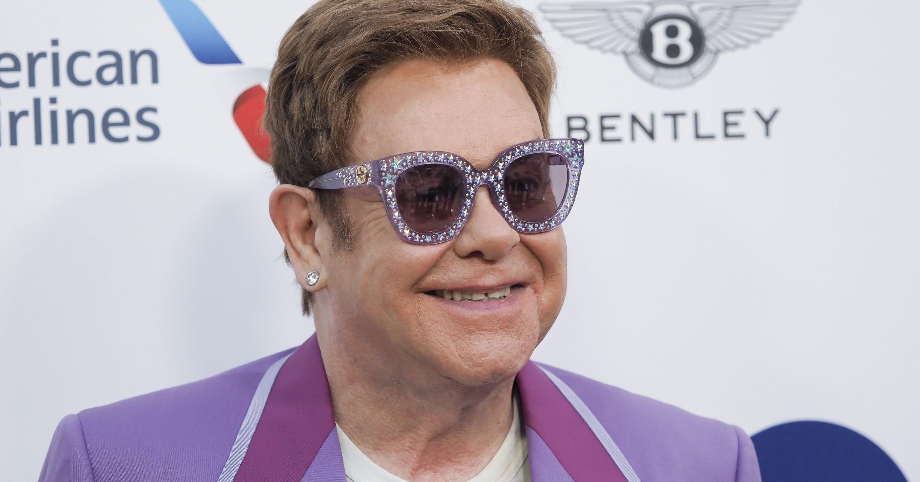 First “Midsummer Party” hosted by Sir Elton John and David Furnish to raise funds for the Elton John Aids Foundation in Antibes, France. Pictured: Sir Elton John Ref: SPL5105772 240719 NON-EXCLUSIVE Picture by: SplashNews.com Splash News and Pictures Los Angeles: 310-821-2666 New York: 212-619-2666 London: +44 (0)20 7644 7656 Berlin: +49 175 3764 166 photodesk@splashnews.com World Rights, No Belgium Rights, No France Rights, No Switzerland Rights